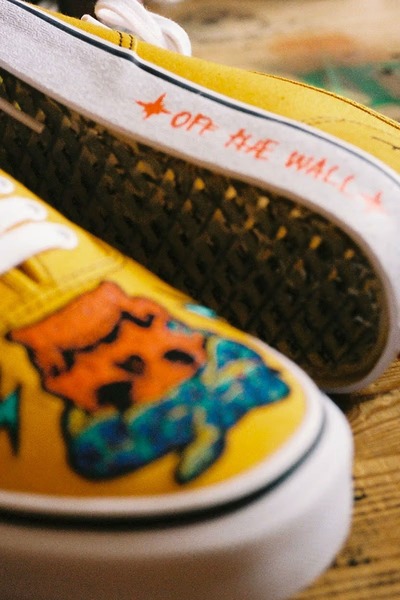 Japanese Woodblock Print Meets Punk Rock Graphics in this Unique Vans